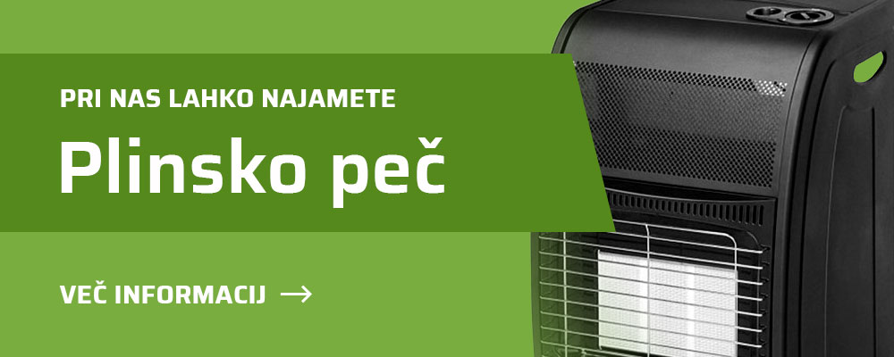 Najem plinske peči